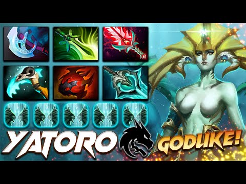 Yatoro Naga Siren Godlike Illusion Master - Dota 2 Pro Gameplay [Watch & Learn]