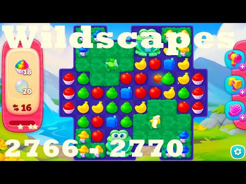 Wildscapes Level 2766 - 2770 HD Walkthrough | 3 - match game | gameplay | android | ios | pc | app