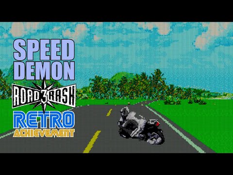 Road Rash 3: «Speed Demon» retro achievement (Brazil in 1:38min on Wild Thing)