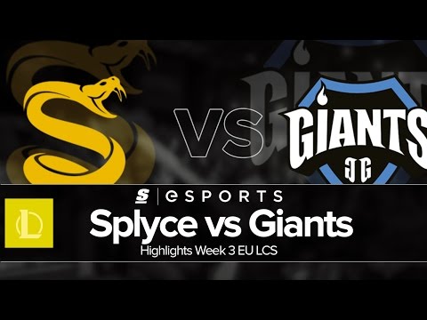 Highlights: SPY vs GIA (EU LCS Summer W3D1 Full Series)