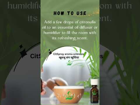 Citronella Diffuser Oil
