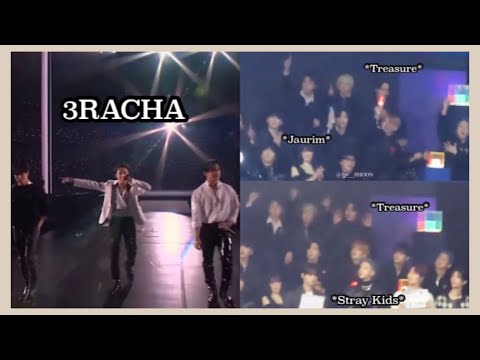Idol reaction to 3RACHA x Tiger JK x Jung Jaeil MAMA 2022 performance