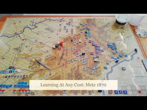 Learning to Play: At Any Cost : Metz 1870 (GMT Games) - Diagonal Move