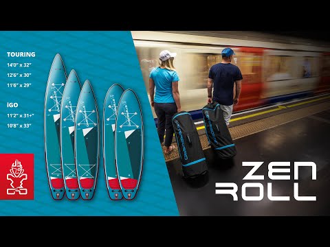 Starboard SUP Zen Roll Inflatable Paddle Board | 30% Smaller | Convenient Travel & Storage