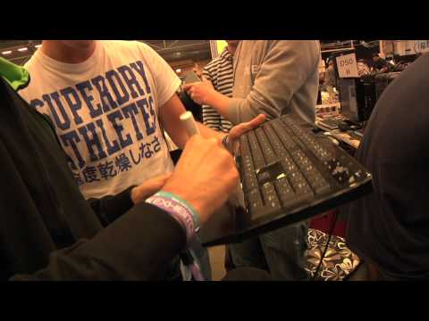 Athene and Razer @ DreamHack Winter 2011: Day One