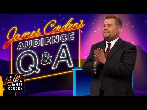 Audience Q&A w/ James Corden