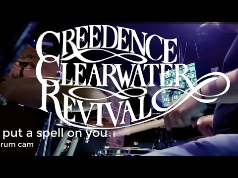 I put a spell on You / drum cam - Hugo Cháv´z R