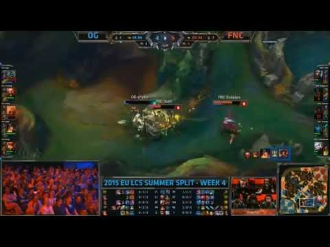 YellOwStaR Saving Rekkles's Life - Origen vs Fnatic Epic Moments