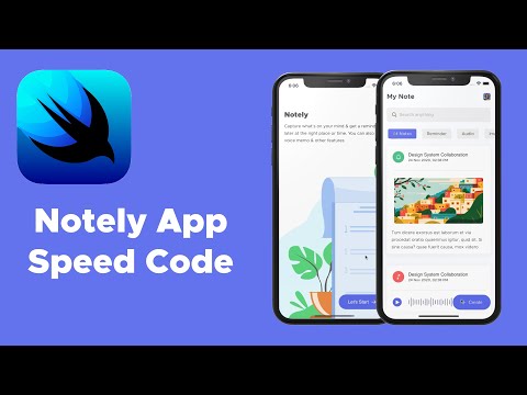 [iOS] SwiftUI - Notely App - Speed Code