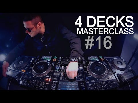 4 Decks mix - MasterClass! #16 - ESSÉL, David Guetta, Fisher - Short TECH HOUSE Club Mix