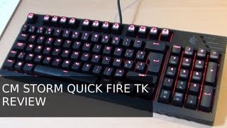 Video thumbnail for CM Storm Quick Fire TK Mechanical Gaming Keyboard Review (CCReviews) by CCReviews
