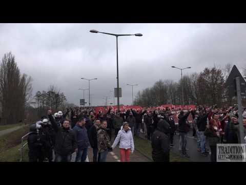 20.Spieltag Marsch zum Stadion 1.FC Union U23- BFC Dynamo in Full HD