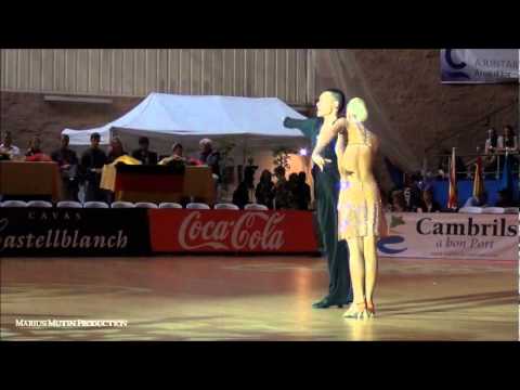 Cambrils 2012 - Youth Latin - solo Chacha - Egor Kondratenko & Mie Lincke Funch