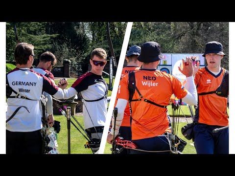 Germany v Netherlands – recurve men gold | Lilleshall 2023 European Grand Prix