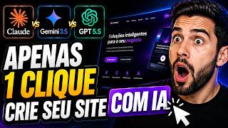 Como Criar seu Site Completo com IA — Apenas 1 Clique