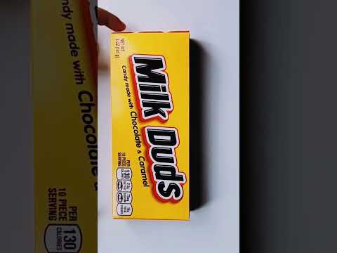 Milk Duds🍬Ⓜ️🟣🟠Caramel🍫🍯🤤 Chokolate Open Box 🎁🎁#shorts #asmr #candy #lollipopcandy #toys