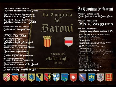 La Congiura dei Baroni 2013
