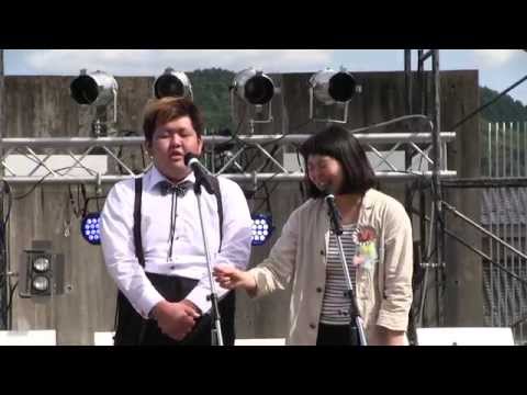 国際文化学科 学生お笑いコンビ「褒めて伸びるもんズ」-水無月祭2015