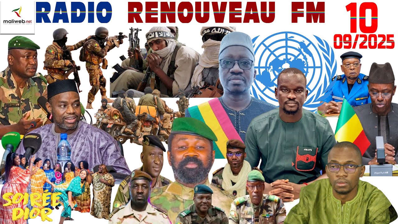 La Revue de Presse de la RADIO RENOUVEAU FM du 10 Septembre 2025