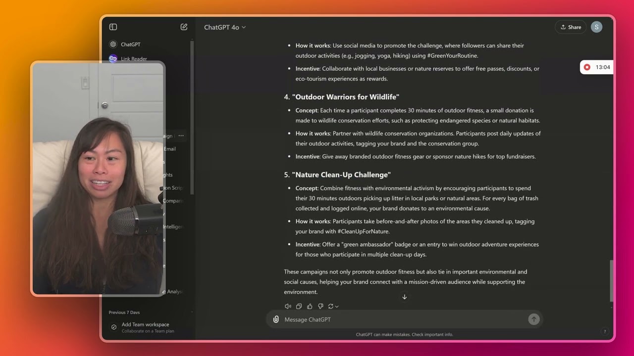 How can I use ChatGPT for work? | Sabrina Ramonov 🍄