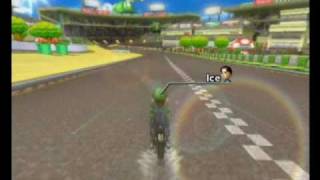 Mario Kart Wii: Expert Staff Ghost Cleared (Luigi Circuit)