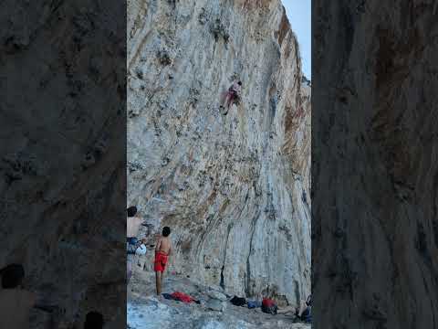 ''Frapogalo'' 6C - falesia Secret Garden - Kalymnos