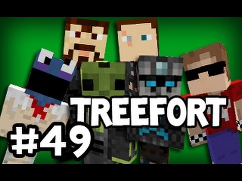 Minecraft: Tree Fortress w/ Creatures - Part 49: We Get Jerbs