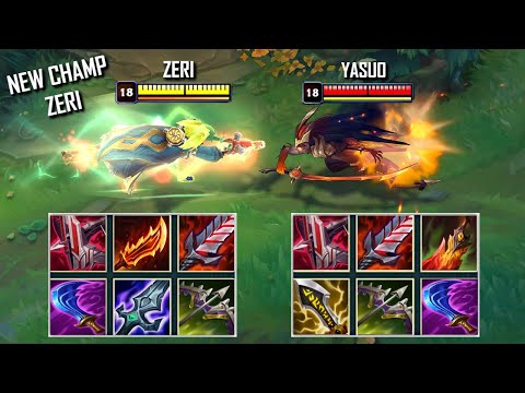 ZERI vs YASUO FULL BUILD FIGHTS & Best Pentakills!