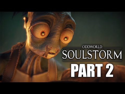 ODDWORLD SOULSTORM PS5 Gameplay Walkthrough Part 2: Find the others (no commentary)