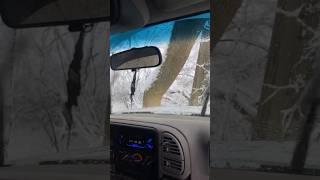 Snow Drift Gone Wild! 😱 Watch the Epic &#39;Uh Oh&#39; Moment | Hilarious Winter Driving Short