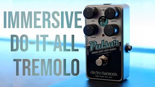 Video thumbnail for ELECTRO-HARMONIX NANO PULSAR // VARIABLE SHAPE STEREO TREMOLO //  DEMO by Philip Czarnecki