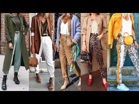 Conjuntos y combinaciones de ROPA con PANTALONES en Tendencia de Moda