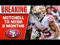 49ers RB Elijah Mitchell (KNEE) Expected To Miss 2 Months I CBS Sports HQ
