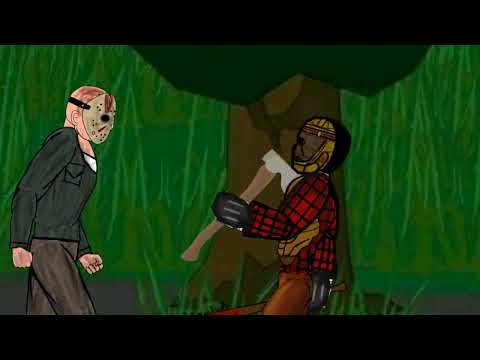 jason voorhees vs billy haskins,alex hammond,bobo the clown,vincent smith,kenny hampson