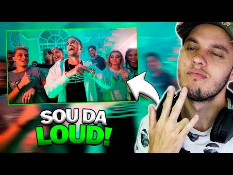 REAGINDO AO CLIPE DA LOUD! Sou da LOUD (feat. Gilklan)