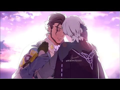 Fire Emblem Three Houses - Male Byleth and Claude (S Rank Support)