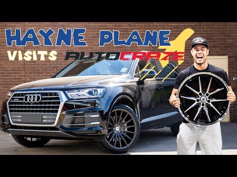 ✈️ HAYNE PLANE VISITS AUTOCRAZE ✈️ | Audi Q7 Asanti ABL-14 Alloy Wheels and Tyres in Australia
