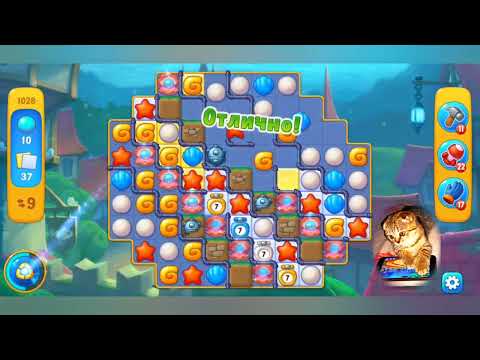 Fishdom 2022, no Boosters,  1028  level  -  прохождение без бустеров,  1028  уровень.