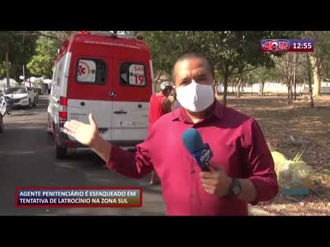 Agente penitenciaÌrio eÌ esfaqueado no bairro Saci 22 09 2020