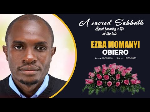 EZRA MOMANYI OBIERO SABBATH SERVICE HELD AT NYAKONGO