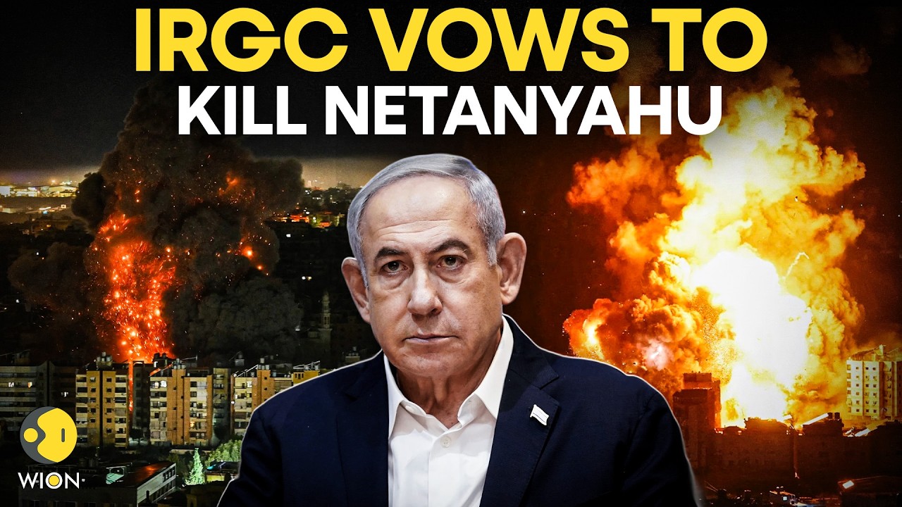 Iran-Israel War LIVE: Iran’s IRGC Vows To Track And Kill Netanyahu Amid War Escalation | WION