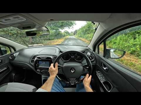 Thumbnail for 2016 Renault Captur 1.2 Petrol Automatic | Smooth Rainy City Drive | ASMR POV Drive by Renault, Performance car, video, Front-wheel drive, Car, Vehicle, vide