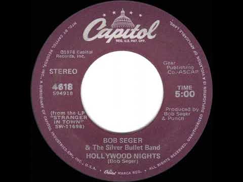 1978 HITS ARCHIVE: Hollywood Nights - Bob Seger (stereo 45)