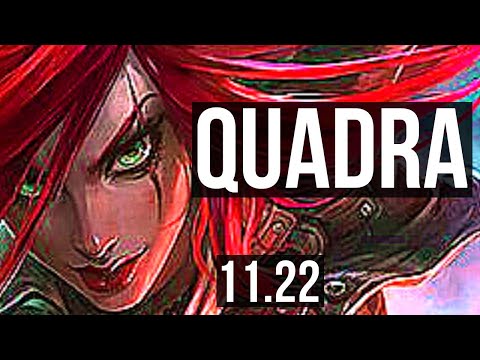 KATA vs ZED (MID) | Quadra, 6 solo kills, 1.5M mastery, Legendary | BR Master | 11.22