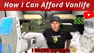 Living In My Van Full-Time| How I Afford Van Life
