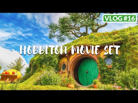 HOBBITON MOVIE SET TOUR - LORD OF THE RINGS AND THE HOBBIT /// VLOG #16