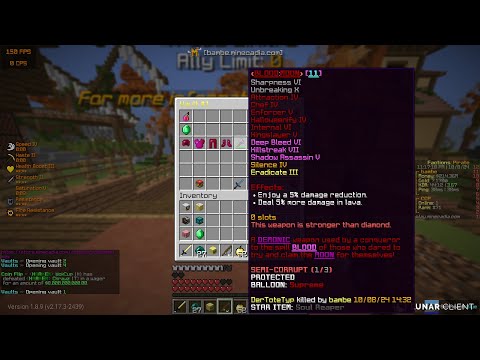 UNBELIEVABLE: bambe is the ULTIMATE weapon on Minecadia!