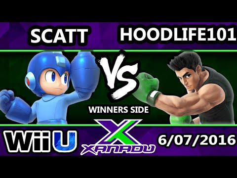 S@X 154 - Scatt (Megaman) Vs. Hoodlife101 (Lil Mac, Mewtwo) SSB4 Tournament - Smash Wii U - Smash 4