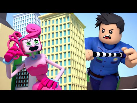 ROBLOX Brookhaven 🏡RP - FUNNY MOMENTS: Police Chase Mommy long legs | Roblox Animation