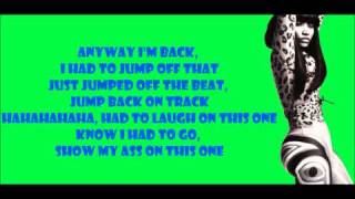 Nicki Minaj - Tempo Verse Lyrics Video